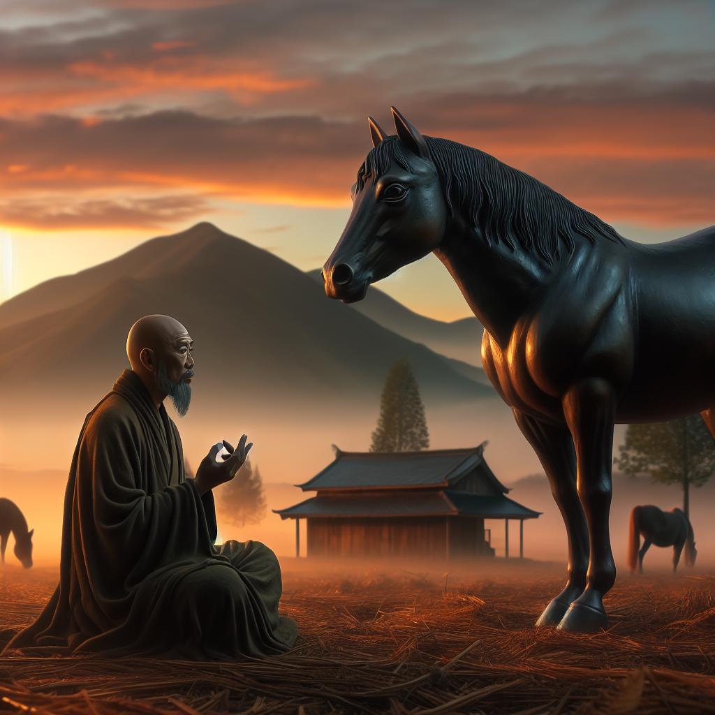 3 Analysis of eastern philosophies in the Parable of the Lost Horse.jpg: Zen Buddhism